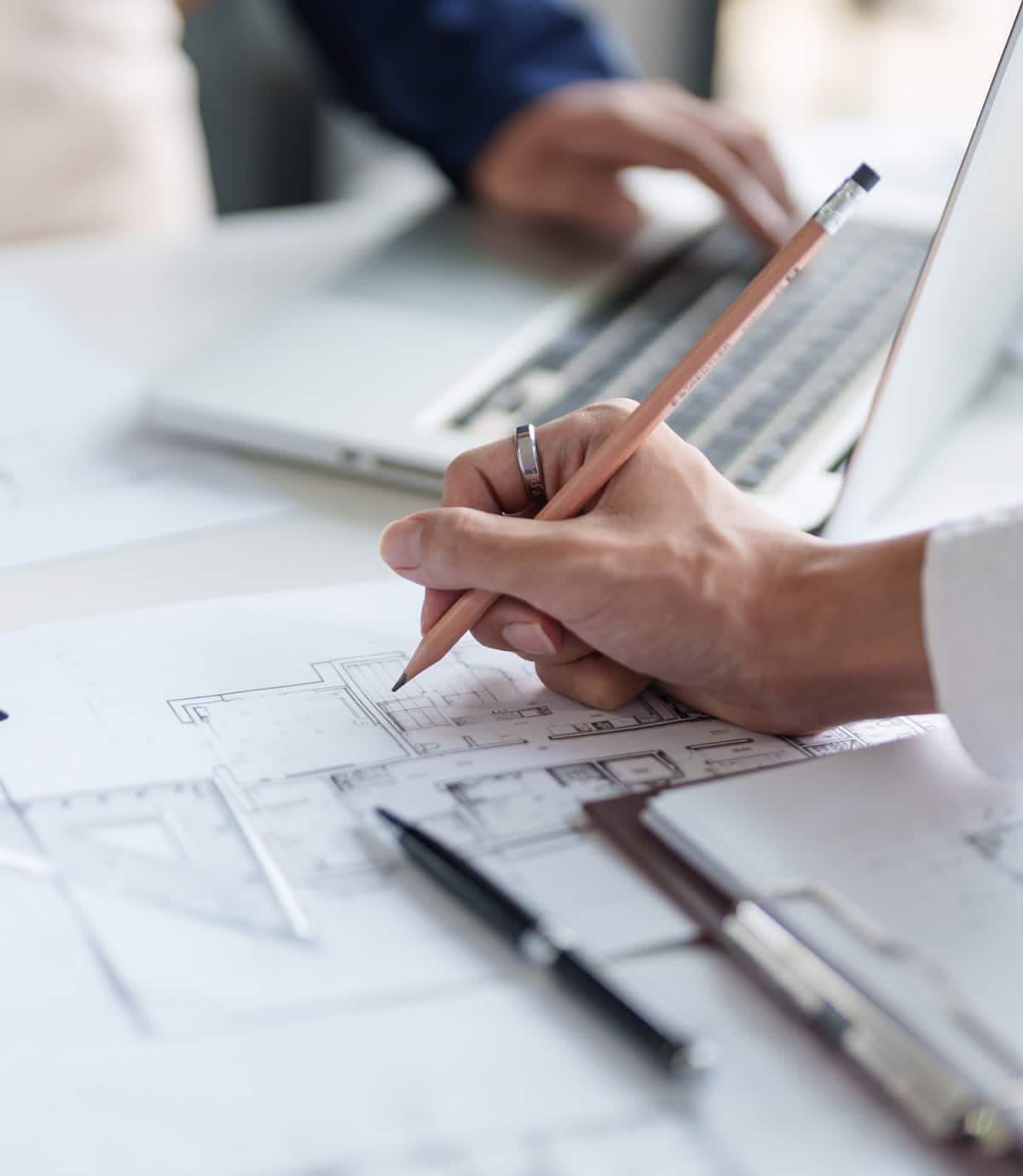 architectural blueprints