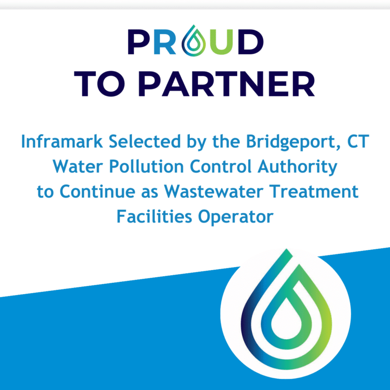 Inframark Selected by the Bridgeport, CT Water Pollution Control Authority to Continue as Wastewater Treatment Facilities Operator
