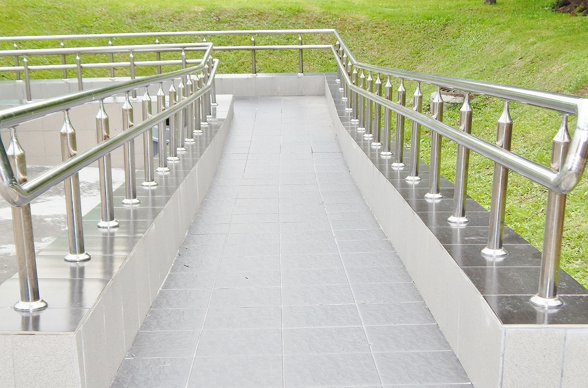 concrete ramp neighborhood