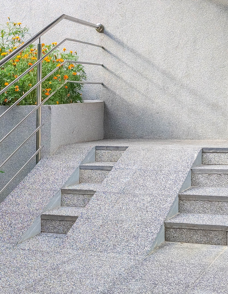 concrete wheelchair ramp