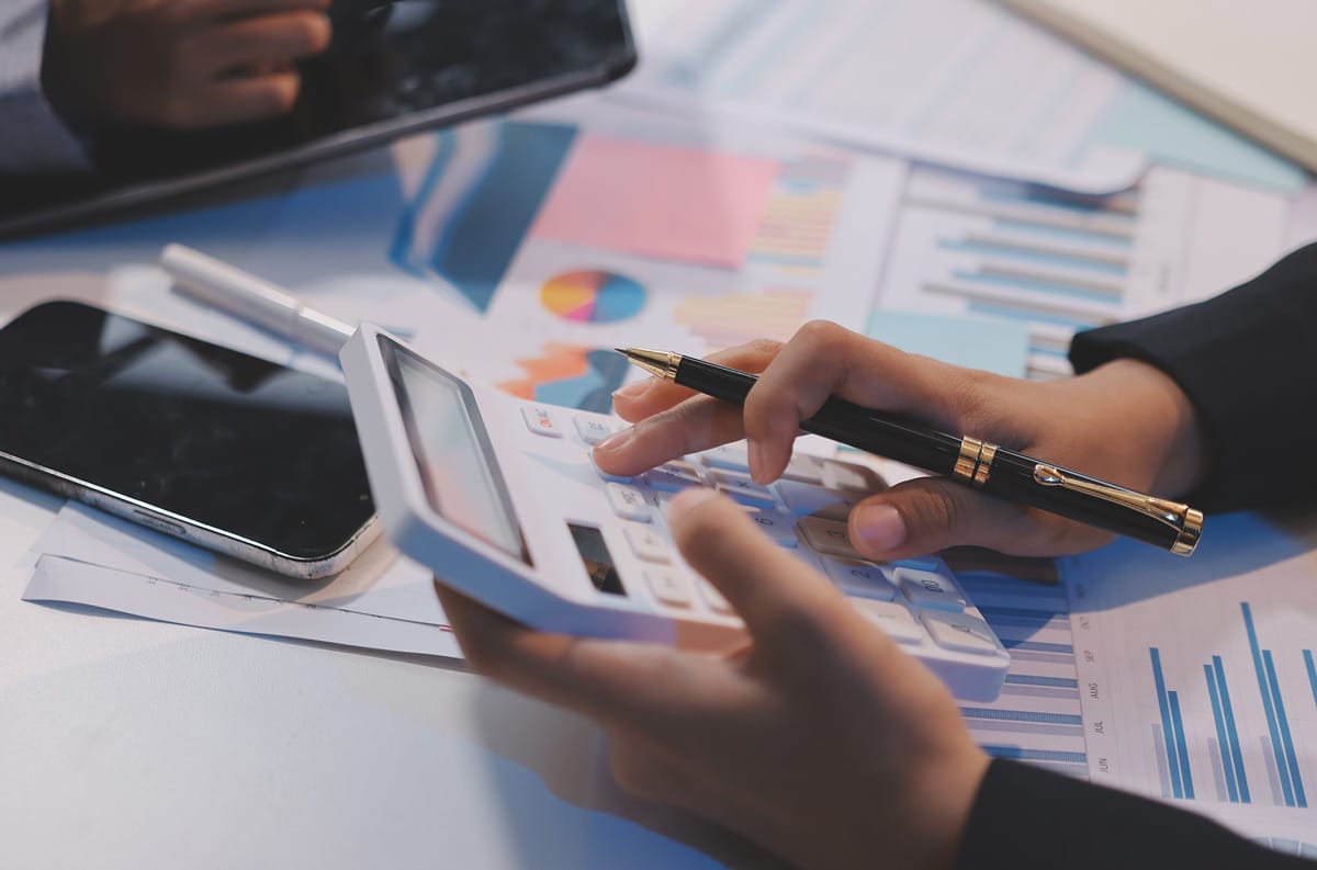 finance collectors checking financing