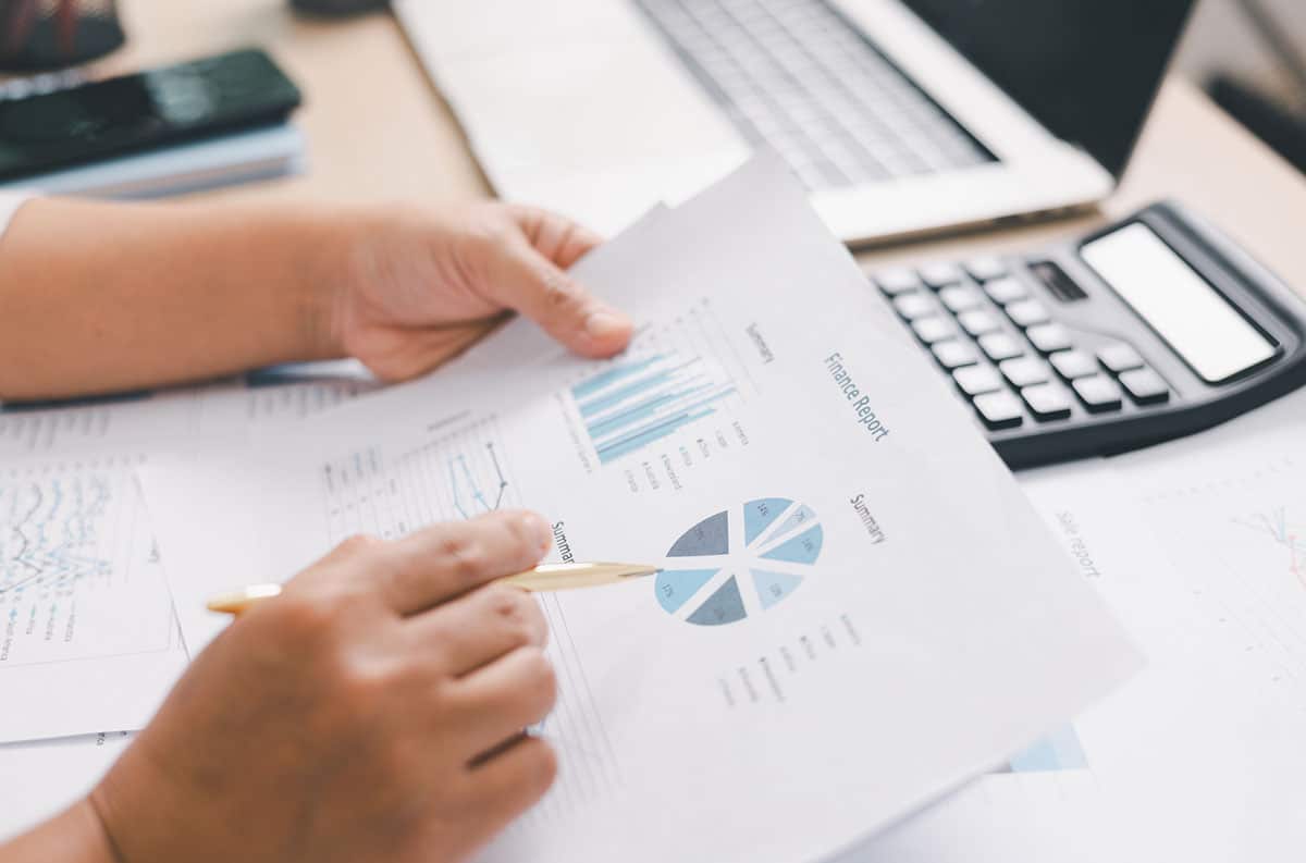 finance report budget marketing