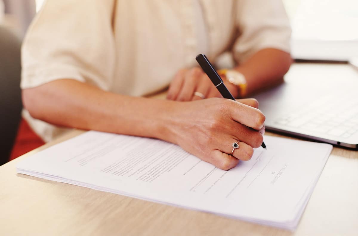 governance deed signing
