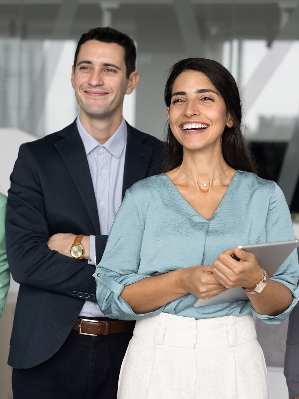hoa stakeholders smiling