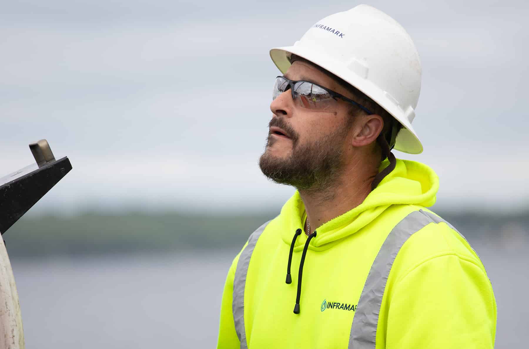 inframark employee in field service