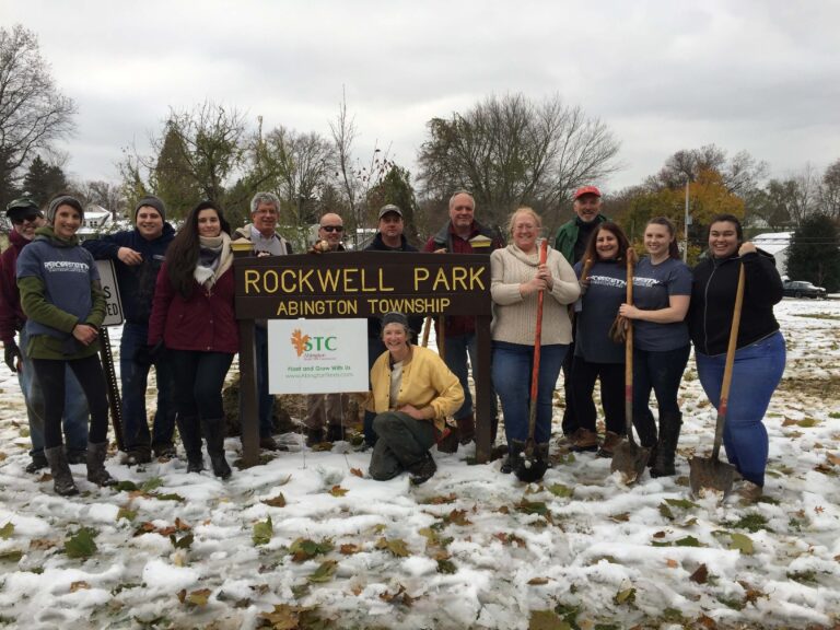 Inframark Employees Volunteer to Plant Trees in Local Community Park