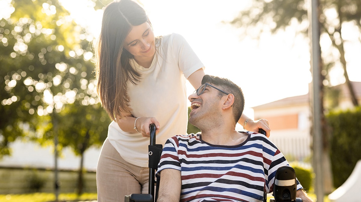 two guests accessibility in amenity