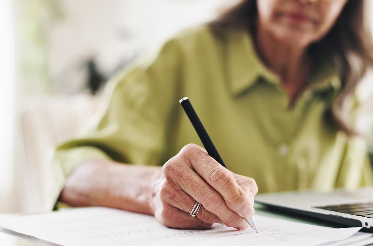 woman building reserve funds budget